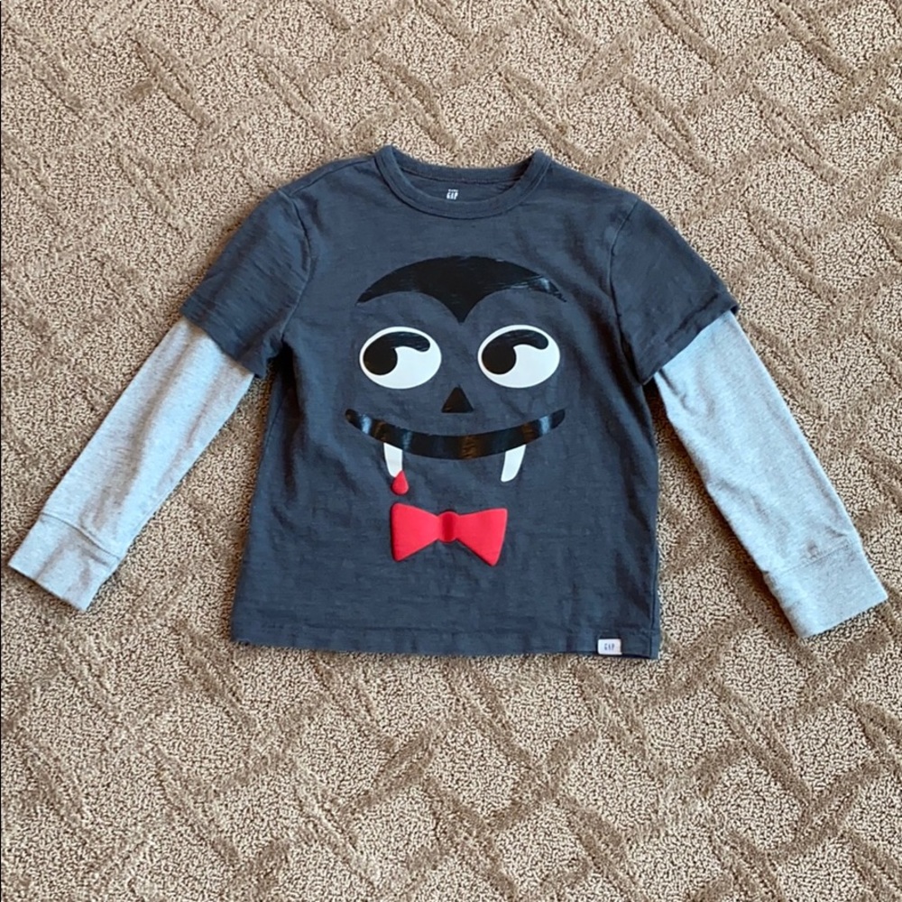 Baby Gap Halloween shirt - glow in the dark